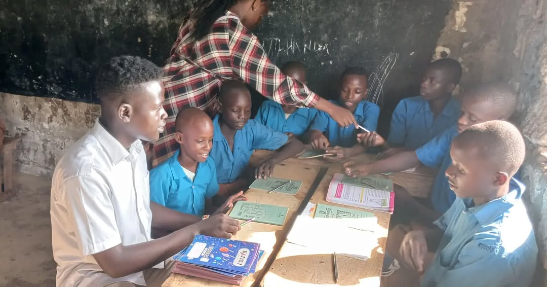 Children in classroom
